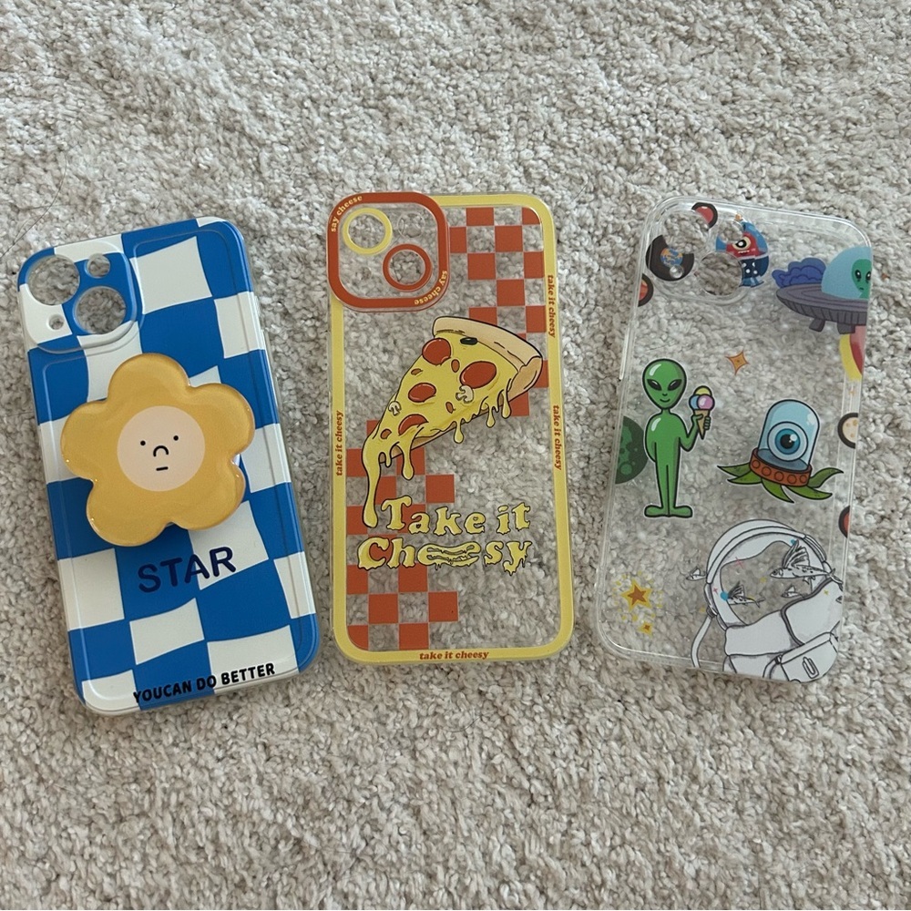 Set of 3 - iPhone 14 Phone Cases